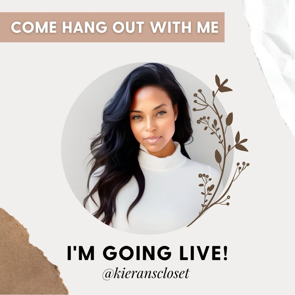 @kieranscloset is going LIVE!